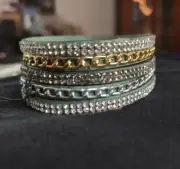 Green Wrap Bracelet. Very Pretty! Paparazzi