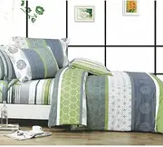 100% Cotton Quilt Doona Duvet Cover Set - Soft and Breathable - 9 Designs - 6 Sizes (Super King, 8)