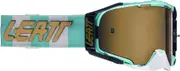 Leatt Velocity 6.5 Iriz Guard Motocross Goggles, turquoise for Men One Size
