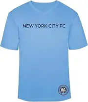 Outerstuff New York City FC Youth Boys Size Team Logo Fashion Performance Jersey Shirt