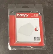 NEW Genuine Evolis Badgy 30 Mil Thick PVC Cards - Qty. 100 - CBGC0030W