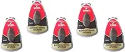 kiwi()^ By COOLEST Kiwi Express Shoe Shine Sponge, black 0.2 fl oz (pack of 5), Black, any
