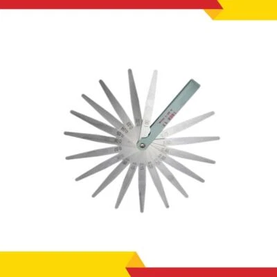 17 Blade Feeler Gauge Silver New 0.02-1mm Fits For GY6 50 150cc Motorcycle