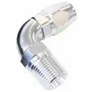 Aeroflow 90° Male NPT Full Flow Swivel Hose End 3/4" to -16AN, AF529-16-12S