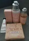 L'Occitane Cherry Blossom Set. Eau De Toilette, Hand Cream,Lotion,Soap,bath Gel.
