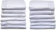 Foundations SnugFresh Crib Cover, White, 12 Count