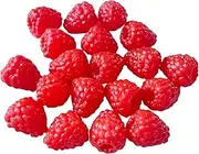 20pcs Artificial Raspberry Red Simulation Fake Raspberries Realistic Photography Props Lifelike Small Berries for Table Centerpiece/Projects/Arts/Crafts