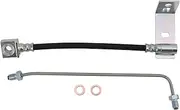 TRQ Rear Left Brake Hose Compatible with 2017-2022 Ford F-350 Super Duty