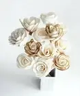 12 Mixed Rose Sola Flower with Reed Diffuser for Home Fragrance by Plawanature