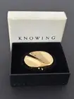 ESTEE LAUDER ORIGINAL KNOWING SOLID PERFUME COMPACT in ORIG BOX w PRICE $45