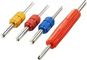 Diking R134 R12 A/C HVAC Air Conditioner Schrader Valve Stem Core Remover Tool Remover Tool
