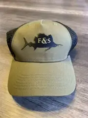 Field & Stream Men's Fish Green Trucker Hat Snapback OSFM