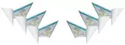 Ateco 450 Disposable Parchment Triangle Pastry Bag 15'' 100 Pc Pack (6 SETS)