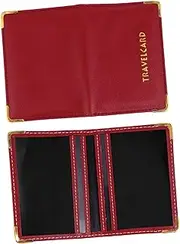GRIRIW 1pc Credit Card Holder Tear-resistant Protective Sleeve for Travel Business Id Bag Hong Color Convenient Credential Organizer for Cash Photos