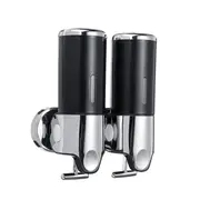 Wall Mount Bathroom Sanitizer Soap Dispenser Shower Round Shampoo Bottle 09 COLOR