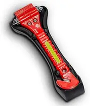 Nova Car Emergency Escape Window Break Hammer Safety Seat Belt Cutter Tool (Large)