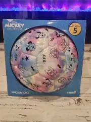 Mickey And Friends Soccer Ball 5u Nib