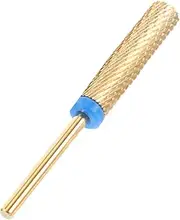 KAILIKETIY Long Cylinder Drill Bit Set Tungsten Carbide for Nail Care Nail Grinder Manicure Drill Bits