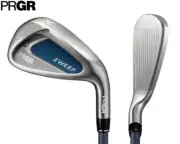 WOMENS IRON SET PRGR SWEEP (#7-#9 + PW) Graphite Shaft Ladies Golf Club