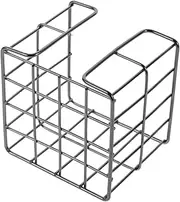 jojofuny Small Wire Basket Organizer Memo Pad Holder for Home Office Space Saving Storage for and Versatile Design
