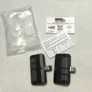 2PK Garage Door Opener for Liftmaster 893MAX 3 Button Car Visor Remote Control