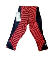 2XU Women's Small Tights PWX Flex Compression Red Black White Running Yoga Gym