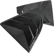 Compatible for Subaru WRX S4 STI VB 2022 2023 Car Rear C Pillar Window Cover Louver Shutter Cover Dry Carbon Fiber Carbon Fiber Accessories