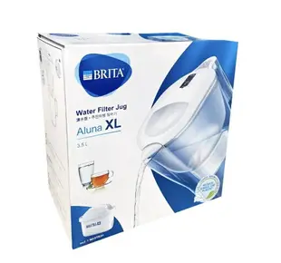 【德國BRITA】德國Brita Aluna 3.5L愛奴那XL濾水壺 (白色)(一壺一芯) 全效濾芯MAXTRA+ 公司貨