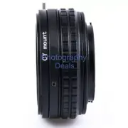 Adjustable Close Focus Helicoid Macro Tube for Contax/Yashica to EF-M Camera