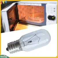 在飛比找蝦皮購物優惠-牛仔 2 件 E17 烤箱燈泡耐高溫專業玻璃微波爐爐灶烤箱燈