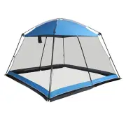 Screen House 10x10 Ft Square Camping Canopy Tent Sun Shade Gazebo Shelter Per...