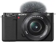 Sony Alpha ZV-E10L | APS-C Mirrorless interchangable-Lens vlog Camera with 16-50mm Lens