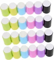 BATHVEVE Finger Sponge Painting Kit 12pcs Soft Sponges for Kids Brush Applicator for Children's