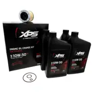 Can-Am 779261 XPS 10W-50 SAE Full Synthetic Oil Change Kit BRP Rotax 900 ACE