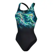 Speedo Placement Digi Powerback Womens