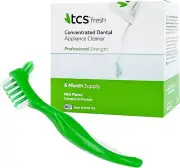 Concentrated Dental Appliance Cleaner (6 Month Supply) + TCS Dental Appliance