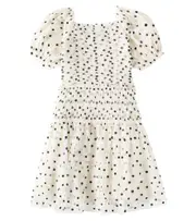 [Konges Slojd] Konges Sløjd Charlene polka-dot tulle dress Y 4 beige