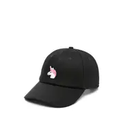 [Alberto Bresci X Beefbar] Alberto Bresci X Beefbar Unicorn-embroidery Baseball Cap ONE SIZE BLACK