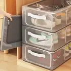 Pvc Shoe Storage Box - Waterproof & Foldable, Shoe Organizer for Closet #C
