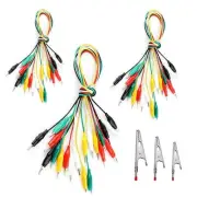 30PCS Alligator Clips Electrical, Insulated Alligator Clips with Wires Test C...
