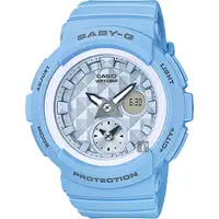 在飛比找誠品線上優惠-CASIO 卡西歐 Baby-G 愛旅行雙顯手錶-藍 BGA