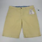 Tommy Bahama Boracay Shorts 12 Sun Dust Yellow Men's Size 36 NWT $99.50