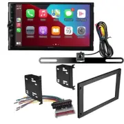 Jensen 7" Car Stereo (no CD) w/Wireless CarPlay & Kit for 1987-1993 Ford Mustang (for: Ford)