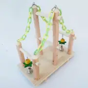 Parrot Stand Bird Tabletop Kit Toy Pet Training Shelf Cockatiel Baby