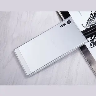 Sony Xperia XZ/XZs 5.2吋 晶亮透明 TPU 高質感軟式手機殼/保護套 光學紋理設計防指紋