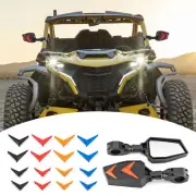 For 2011-2020 Can-Am Maverick Commander 1000 800 Rear View Side Racing Mirrors
