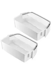 2 BINS- Refrigerator Right Door Shelf Bin AAP73252202 AAP73252209 -Kenmore Elite