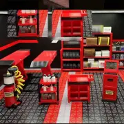 9Pc Diorama 1/18 Car Repair Tools Model Set Workshop Maintenance Scene Display