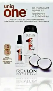 REVLON PROFESSIONAL Uniq One Coconut shampoo 300ml + Conditioner 150ml 2 bottle