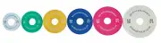 FULL SET! 6 PAIRS 3D GYM EQUIPMENT 50mm OLYMPIC FRACTIONAL CHANGE WEIGHT PLATES